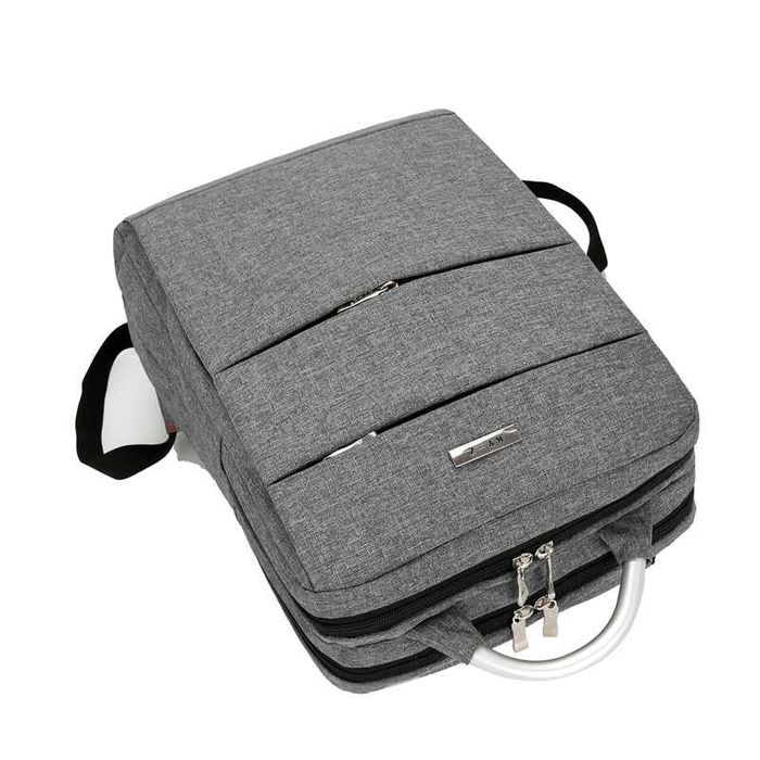 Сумка рюкзак для ноутбука Dezger Berliner сірий