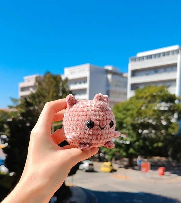 Kirby em Crochet | Amigurumi