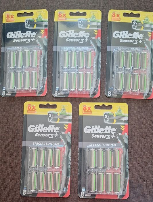 Nowe ostrza wymienne gillette