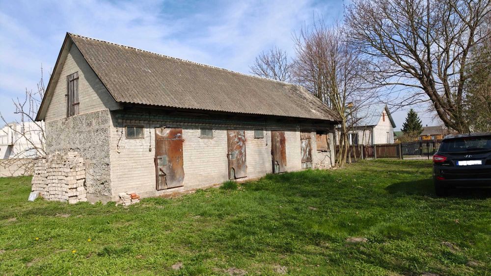 Dom 130m2 gmina Iłża, duża działka 1800m2 z zabudowaniami