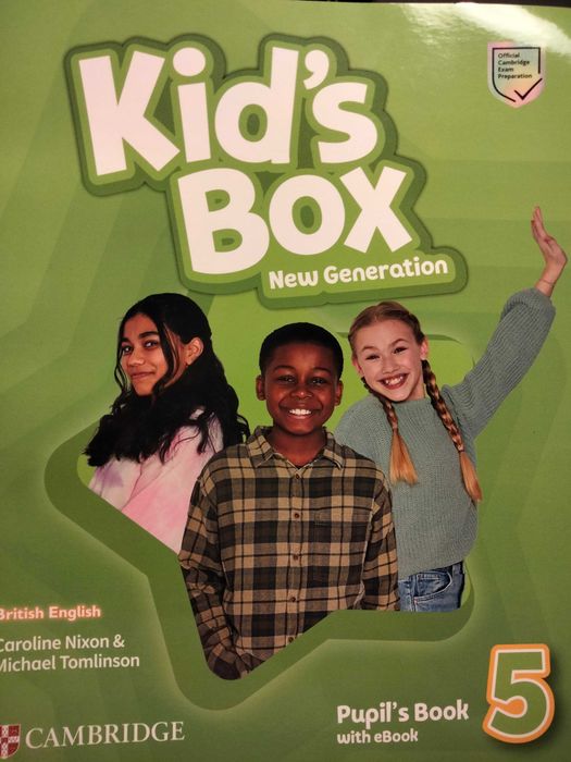 Livro inglês cambridge Kids Box