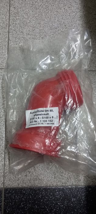 Wylewka do zbiornika IBC, mauzer DN80