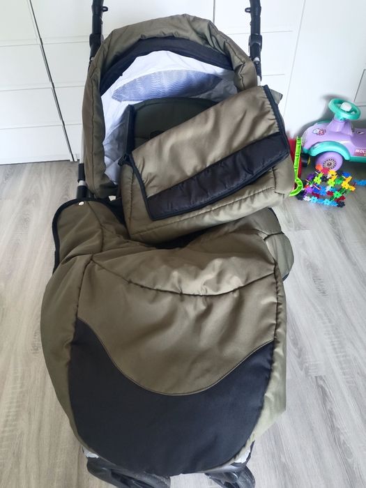 Wózek 3w1 Largo zielony oliwka