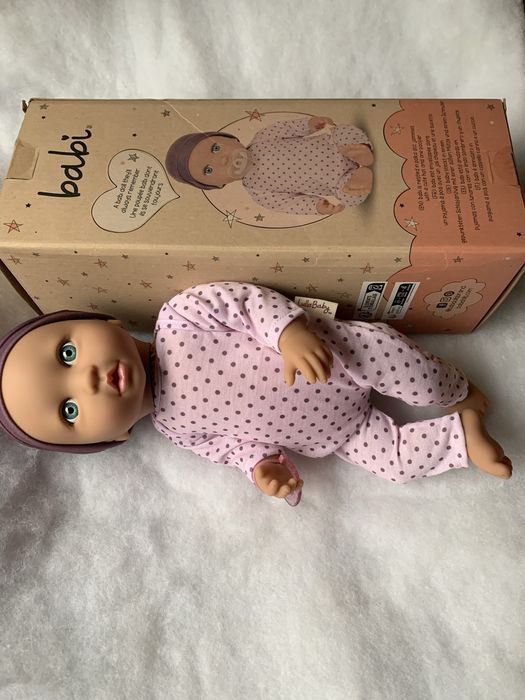 Nowa lalka pierwsza lalka lulla baby miekki tułow 35 cm
