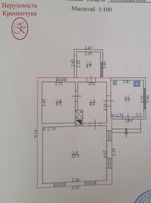 Продаж будинку на Київській біля Нової лінії