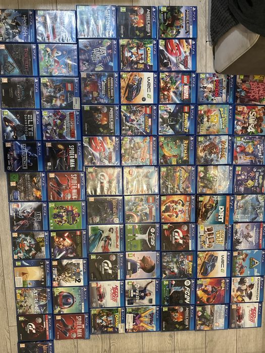 Gry Ps4 slim Pro Ps5 Playstation lego rayman fifa  minecraft NFS GT 7