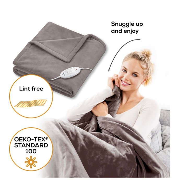 Електроковдра BEURER HD 75 Cosy Taupe 130*180, Beurer HD75