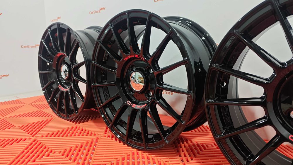 Jantes Look OZ Superturismo 15 x 6.5 et 35 4x100 Preto Brilhante
