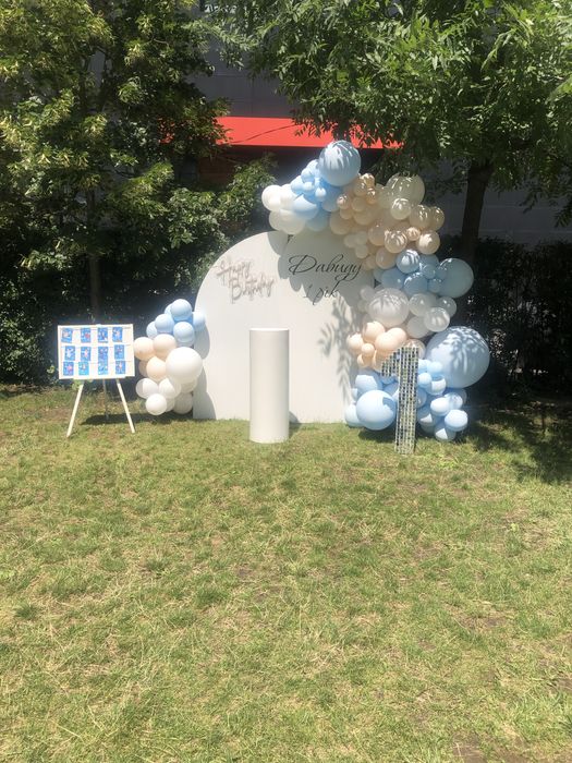 Фотозона , фотозона на годик, фотозона на рочо