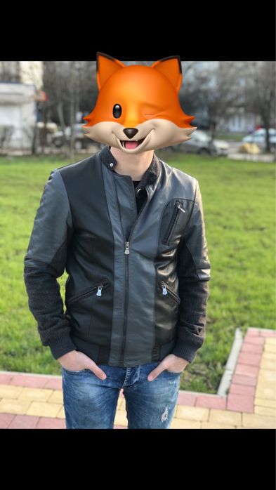 шкіряна куртка primo emporio