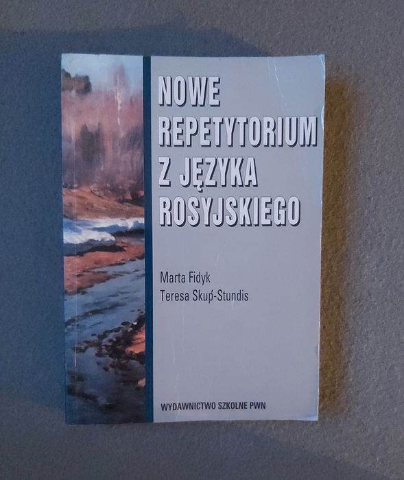 Nowe Repetytorium z języka rosyjskiego Fidyk nauka gramatyka książka