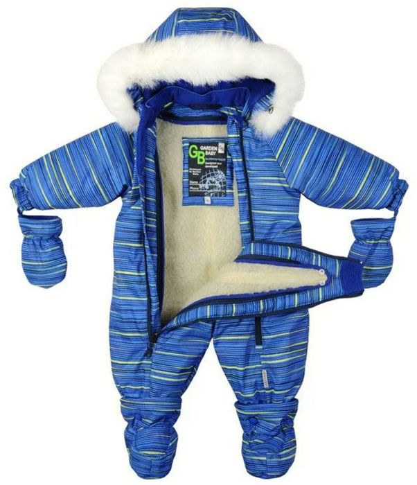 Зимовий комбінезон трансформер для р. 56 - 74. ТМ Garden Baby