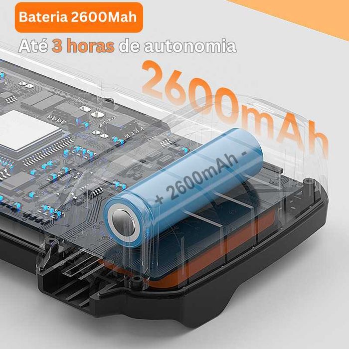 Camera de inspeção 100M com monitor LCD cabo semi rigido USB bateria