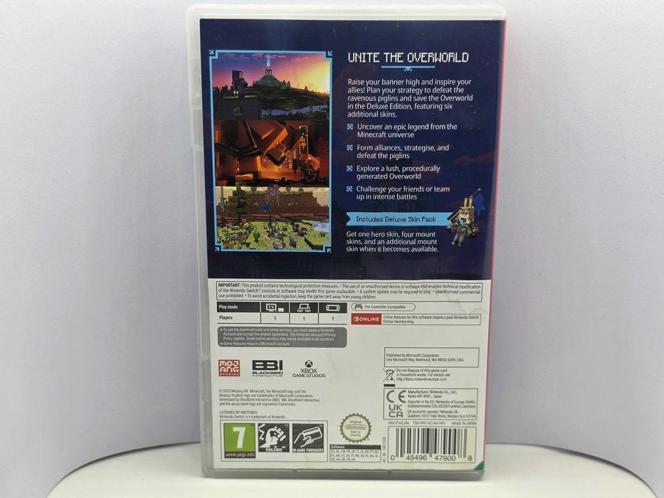 Minecraft Legends Deluxe Edition - Nintendo Switch