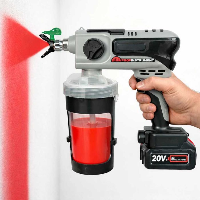 Акумуляторний безповітряний фарбувальний апарат PRO-X1 (120 бар)