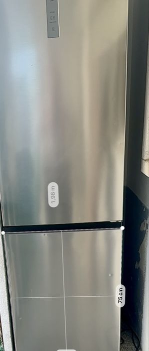 Frigorífico Hisense inox