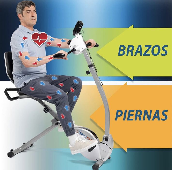 Bicicleta estatica dual fit nova embalada