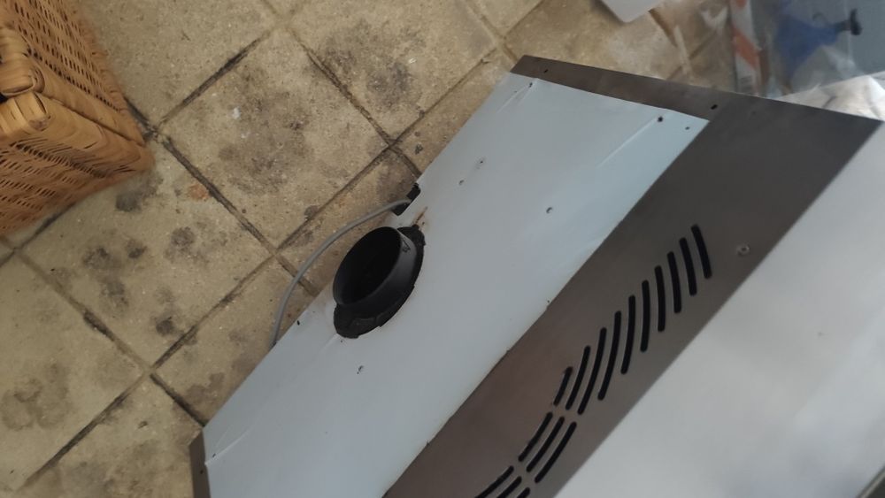 Exaustor usado a funcionar