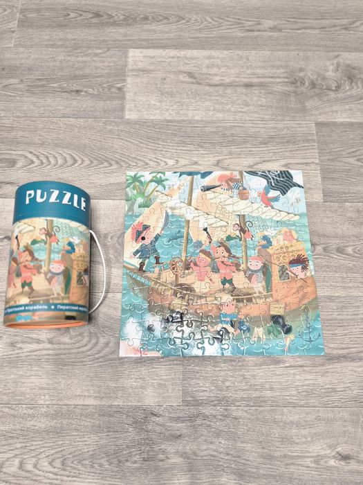 Пазл DoDo , Піратський Корабель  120 деталей