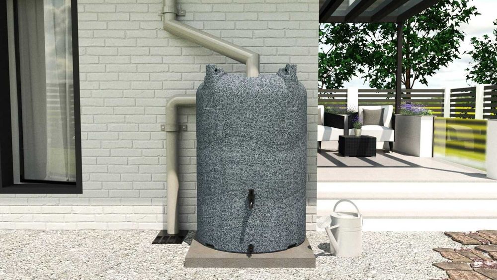 Zbiornik na wodę deszczową deszczówkę 500L 1000L 2000 L 3000 L