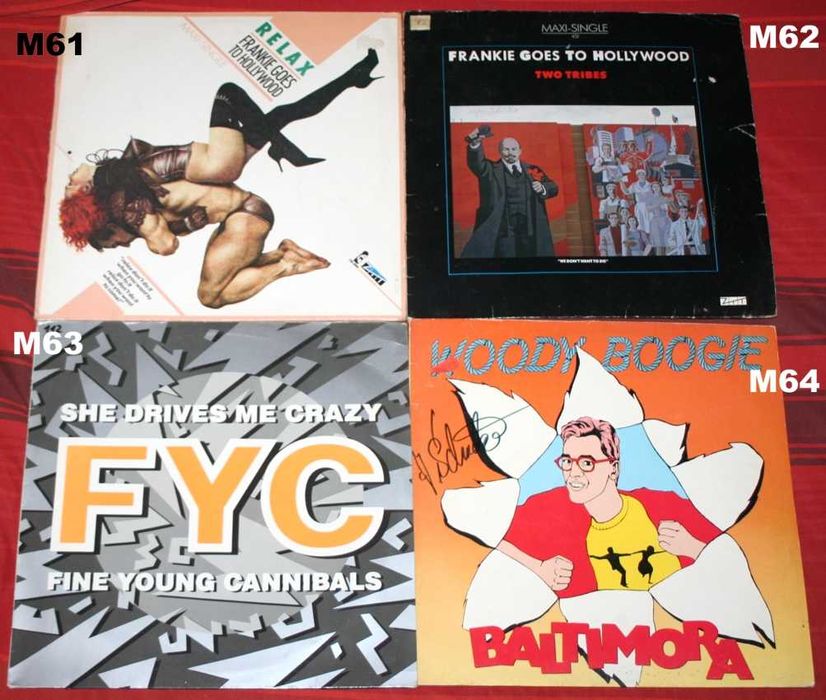 Płyty winylowe Maxi Single 12" 45 obr/min POP, Rock, Disco, Techno II