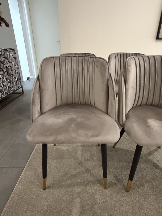 Conjunto de 4 cadeiras para mesa de jantar