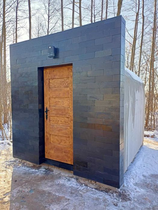 schron betonowy , piwniczka betonowa , ziemianka , piwnica , sauna ogrodowa