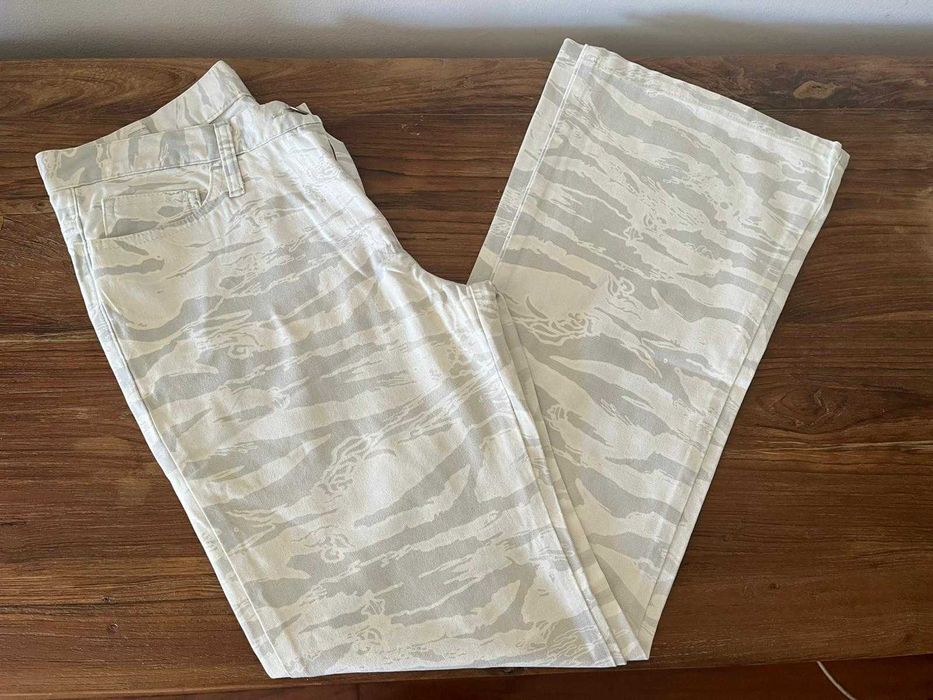 Calças 38 Benetton animal  print