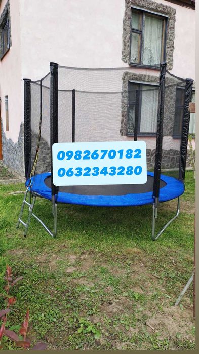 Батут дитячий   183см 252см 312см 374см