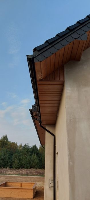 Podbitka dachowa, elewacje, tarasy