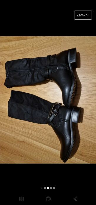 Buty damskie kozaki