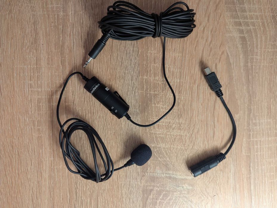 Всеспрямований петлічний мікрофон Audio-Technica ATR3350 SYNCO Lav-S6