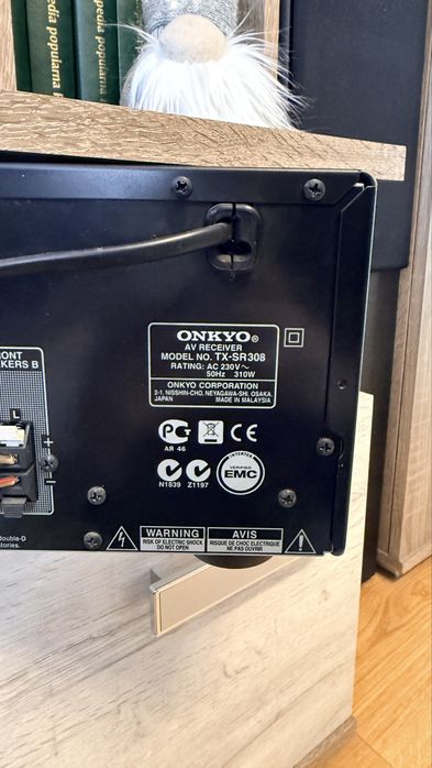 Kino domowe amplituner onkyo tx-sr308 + M-Audio HCS-9920 5.0 MKIII