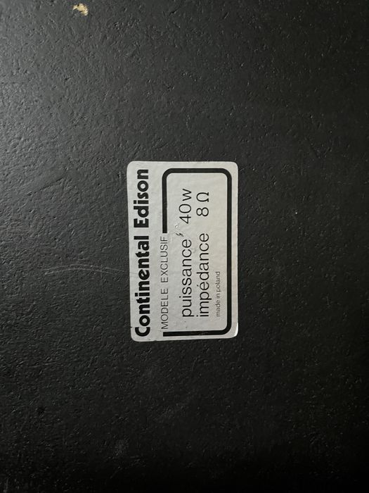 Kolumny Unitra Tonsil zg40c/8 Continental Edison