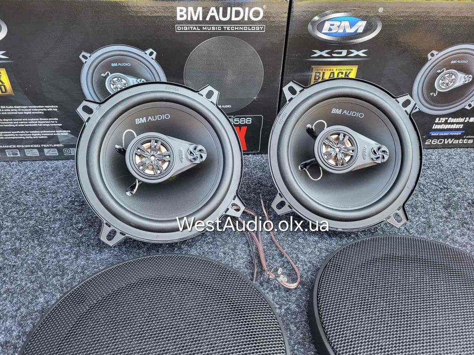 13см. Boschmann JX-5588/динаміки в авто/колонки/акустика: 850 грн