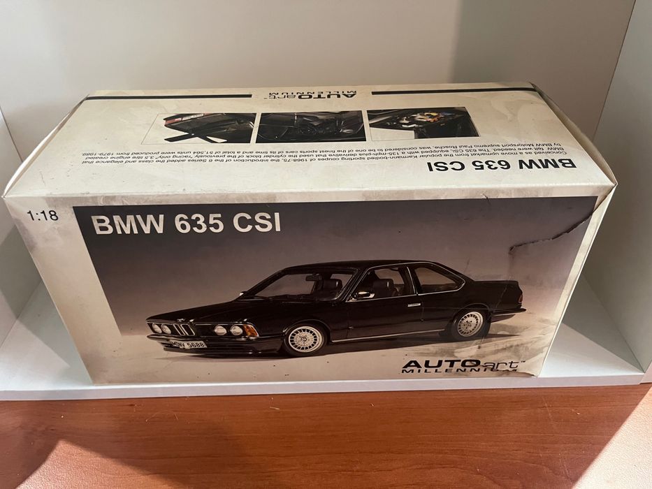 AUTOart 1:18 BMW 635 CSi jak NOWY pudelko