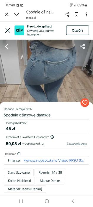 Komplet ciuchów damskich