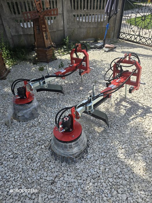 Solidna odchwaszczarka hydrauliczna na tuz ciągnika do chwastów DOWÓZ