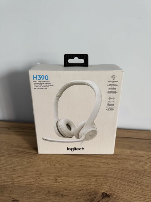 Гарнитура LOGITECH USB H390 White
