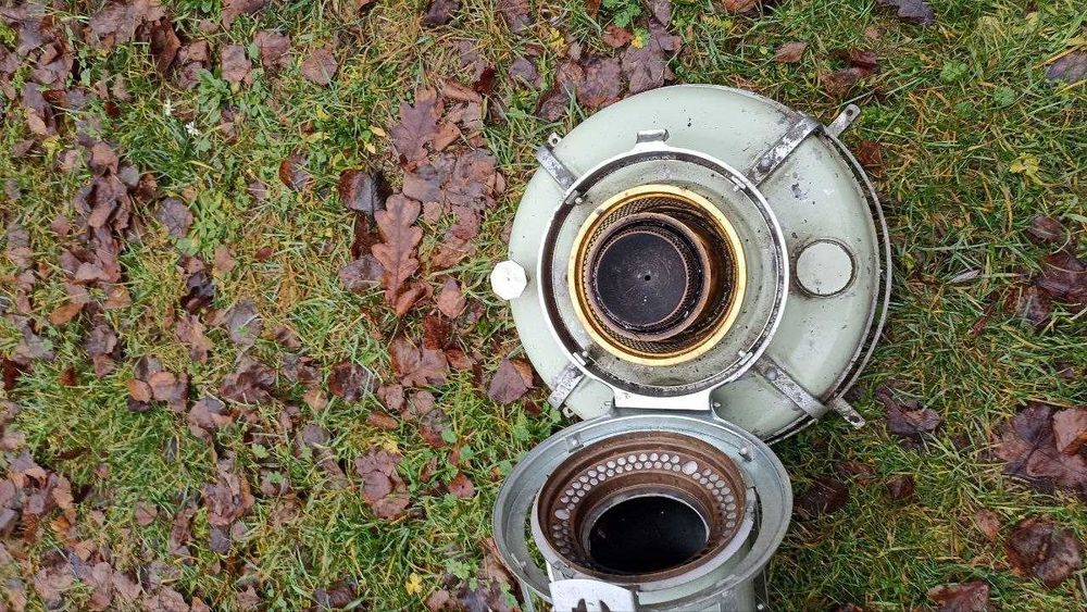 Zabytkowy piecyk naftowy/olejowy Aladdin blue flame