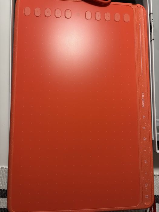 Графічний планшет Huion HS611 Coral Red