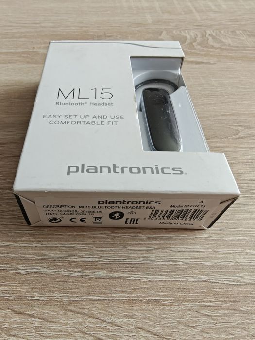 Słuchawka bezprzewodowa Plantronics  ML15 Nowa