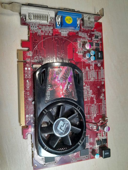 Відеокарта PowerColor Radeon HD 6570 робоча