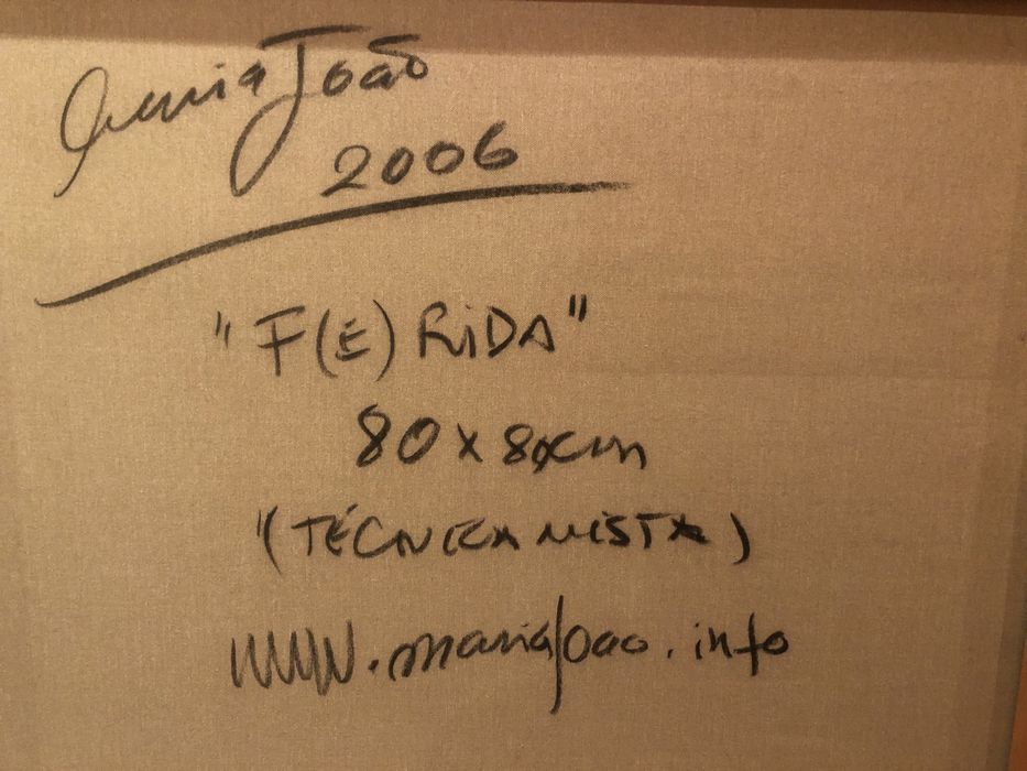 Tecnica mista sobre tela - Maria João Art