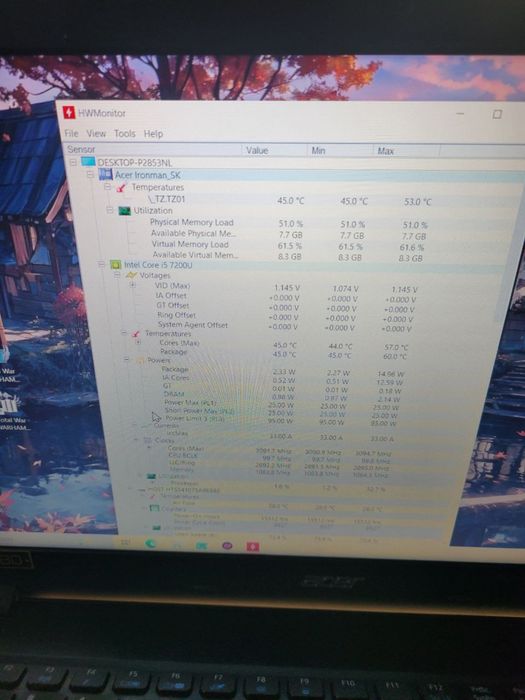 Ноутбук Acer aspire E5-575 series  айсер асер ОЗУ:16гб SSD HDD