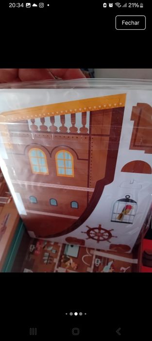 Livro + Jogo 3D Barco Pirata Para Montar (NOVO