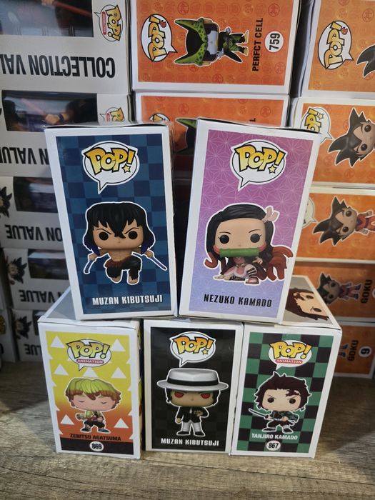 Demon Slayer pack figuras novas em caixa