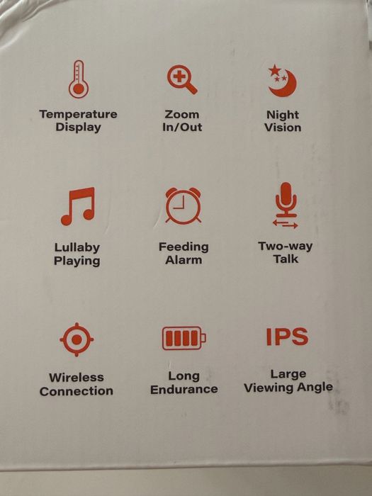 Niania elektroniczna 2w1 – DO AUTA I DOMU – 1080p FULL HD – NOWA