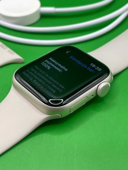 Oryginalny zegarek Apple Watch SE2 GPS 40mm 100% baterii