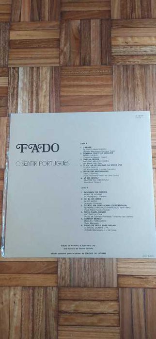 Vinil - Fado - O Sentir Português - Vol. 1